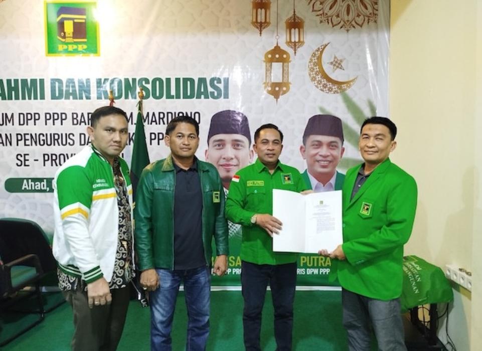 Ahmad Fuad Resmi Nahkodai PPP Inhil, Fokus Perkuat Struktur hingga Tingkat Desa
