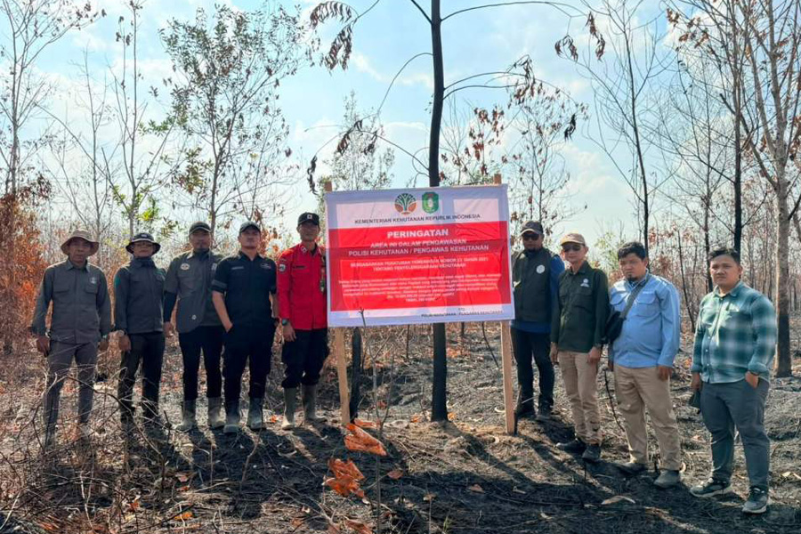 Lima Perusahaan di Kalbar Kena Sanksi Usai Konsesinya Terbakar Lima Perusahaan di Kalbar Kena Sanksi Usai Konsesinya Terbakar