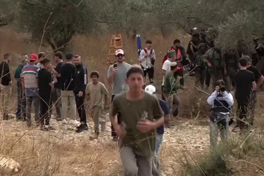 Petani Palestina Diwarnai Bentrokan Saat Panen Zaitun, Gas Air Mata Ditembakkan di Tepi Barat