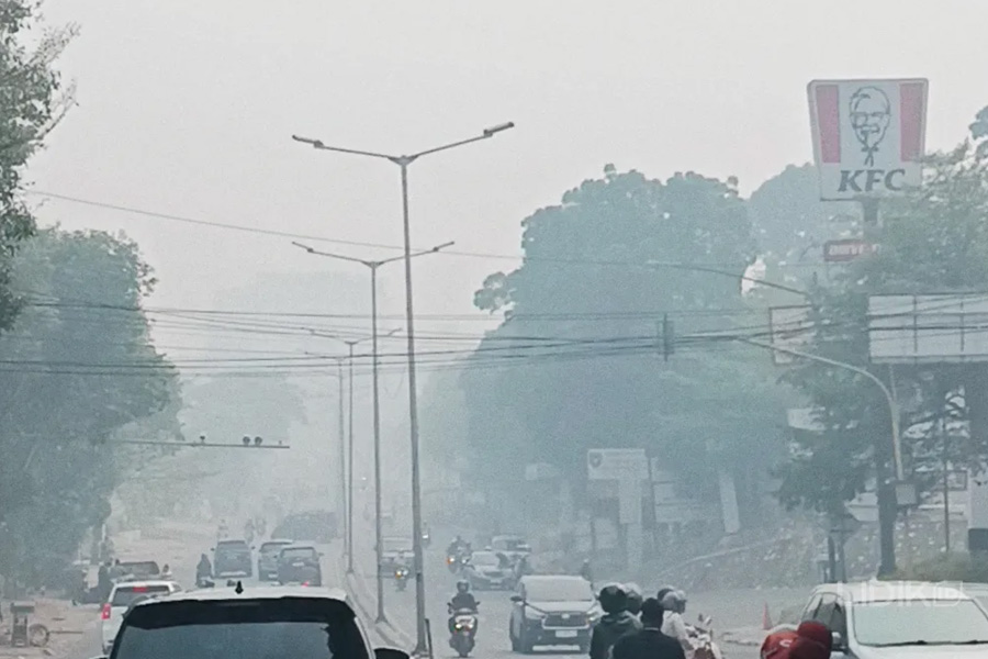 Polusi Udara Palembang Memburuk, PM2.5 Tembus 497,9 Mikrogram per Meter Kubik