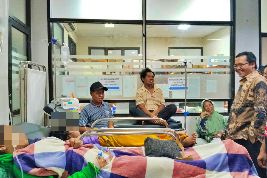251 Warga Magelang Diduga Keracunan Es Buah, Puluhan Pasien Masih Dirawat