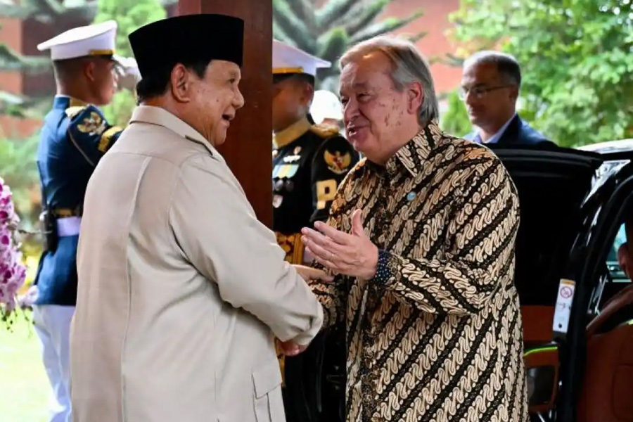 Prabowo dan António Guterres Bahas Palestina, Misi Perdamaian, serta Kerja Sama Global