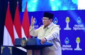 Presiden Prabowo Ajak Pengusaha Muda HIPMI Bangun Ekonomi Berlandaskan Nasionalisme
