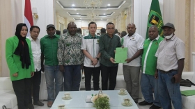 Mardiono Dorong Kolaborasi PPP dan Pemda untuk Tingkatkan Kesejahteraan di Papua Tengah