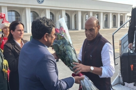 Rajnath Singh Bahas Penguatan Kerja Sama Pertahanan dengan Kyrgyzstan di Forum SCO