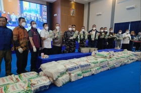 1,36 Ton Ketamin dari Kapal MV King Sun Digagalkan di Kepri, 8 ABK Myanmar Ditahan