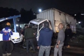 Kecelakaan Beruntun di Jalur Puncak Cianjur, Empat Orang Meninggal
