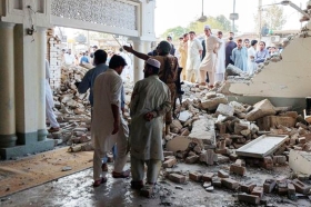 Bom Bunuh Diri Guncang Masjid di Pakistan, 27 Orang Tewas