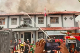 Kebakaran Landa Lapas Merauke, Sejumlah Warga Binaan Sempat Kabur