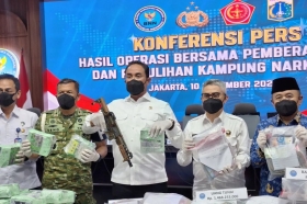 Polri, BNN, dan TNI Gelar Operasi Narkoba di Berbagai Daerah, 232 Orang Diamankan