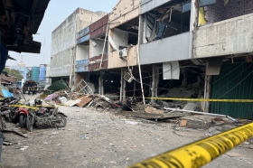 Ledakan Pasar Cimanggis Tangsel Tewaskan Dua Orang, 11 Lainnya Luka-luka