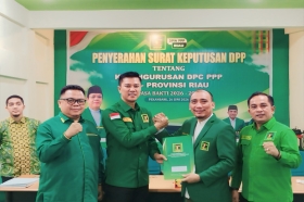 PPP Riau Pacu Konsolidasi, Pelantikan Pengurus DPC dan DAC Ditargetkan Desember 2026